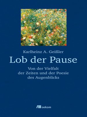 cover image of Lob der Pause